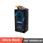 Semi Solid-State Battery | Model Ultra Rock Ultra HV battery 12S 100000mah 320Wh/kg Energy Density 10C discharge Rate