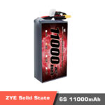 ZYE Power Ultra HV battery 6s 11000mAh-Semi Solid-State Battery