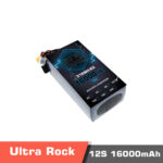 Semi Solid-State Battery | Model Ultra Rock Ultra HV battery 12s 16000mAh 318Wh/kg Energy Density 10C discharge Rate