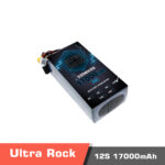 Semi Solid-State Battery | Model Ultra Rock Ultra HV battery 12s 17000mAh330Wh/kg Energy Density 25C discharge Rate