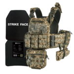 DFP body armor of the 6th class. Ceramic armor plates 2.8 kg (aluminum oxide). Color: pixel