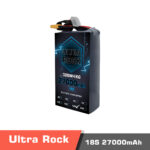 Semi Solid-State Battery | Model Ultra Rock Ultra HV battery 18s 27000mAh 320Wh/kg Energy Density 15C discharge Rate