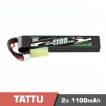 Battery Lipo 2s 1100mAh 30C Tattu - Image 2