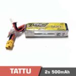Battery Lipo 2s 500mAh 95C Tattu R-Line