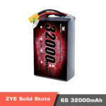 ZYE Power Ultra HV battery 6s 32000mAh-Semi Solid-State Battery