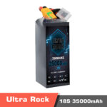 Semi Solid-State Battery | Model Ultra Rock Ultra HV battery 18S 35000mAh 350Wh/kg Energy Density 15C discharge Rate