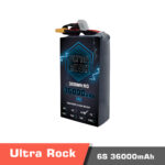 Semi Solid-State Battery | Model Ultra Rock Ultra HV battery 6s 36000mAh 320Wh/kg Energy Density 15C discharge Rate