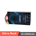 Semi Solid-State Battery | Model Ultra Rock Ultra HV battery 6S 42000mah 350wh/kg Energy Density 15C discharge Rate