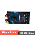 Semi Solid-State Battery | Model Ultra Rock Ultra HV battery 12S 48000mah 350wh/kg Energy Density 15C discharge Rate