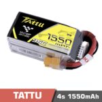 Battery Lipo 4s 1550mAh 95C / 120C Tattu R-Line - Image 2