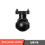 U818 Micro Prime Lens Dual Sensor Tracking Camera for Surveillance, Hawkeye Gimbal - Image 5
