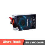 Semi Solid-State Battery | Model Ultra Rock Ultra HV battery 6s 53000mAh 320Wh/kg Energy Density 10C discharge Rate