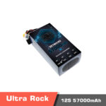 Semi Solid-State Battery | Model Ultra Rock Ultra HV battery 12s 57000mAh 320Wh/kg Energy Density 7C discharge Rate