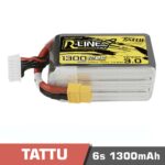 Battery Lipo 6s 1300mAh 120C Tattu R-Line 3.0