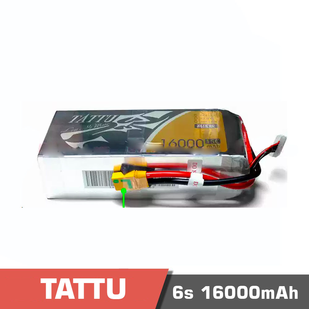 6s-16000-15c-hv-1.jpg Battery Lipo 6S 16000mAh 15C Tattu High Voltage (HV) - Image 1
