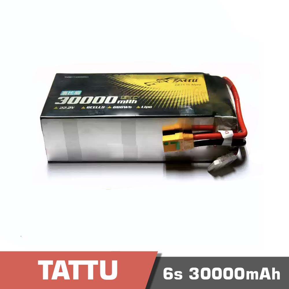 6s-30000-5C.jpg Battery Lipo 6s 30000mAh 5C Tattu - Image 1