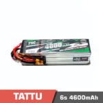 Battery Lipo 6s 4600mAh 75C Tattu