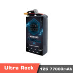 Semi Solid-State Battery | Model Ultra Rock Ultra HV battery 12S 77000mah 400Wh/kg Energy Density 3C discharge Rate