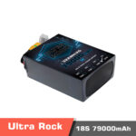Semi Solid-State Battery | Model Ultra Rock Ultra HV battery 18S 79000mah 322Wh/kg Energy Density 3C discharge Rate