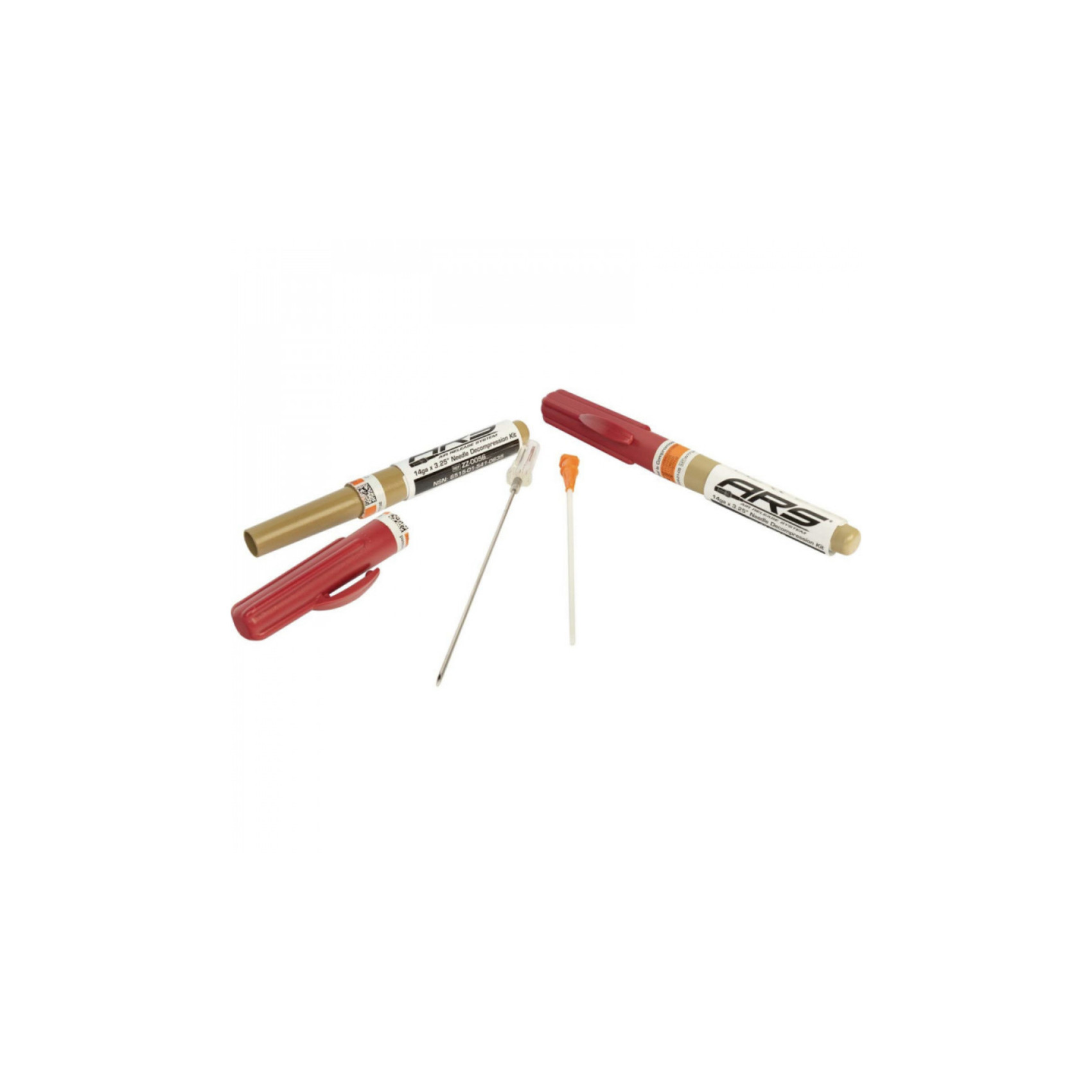 8842-01-1700x1700-1.jpg NAR ARS Needle Decompression Kit 10ga x 3.25" - Image 1