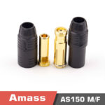 Amass AS150-M/F anti-ignition plug 7mm gold-plated plug aircraft model car model drone plant protection pack of 5 pieces - Image 9