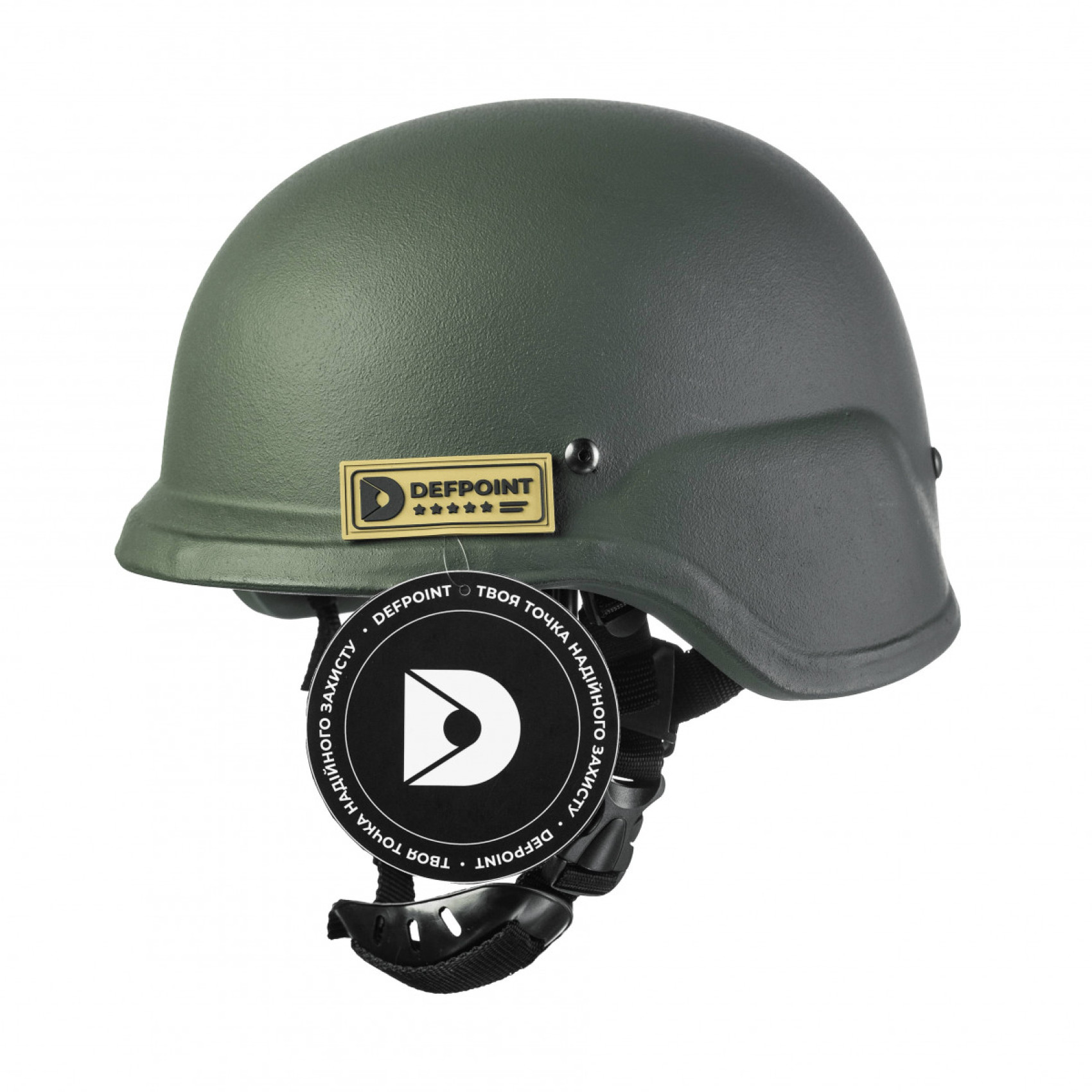 AU6B3440-1200x1200-1700x1700-1.jpg Helmet PASGT NIJ IIIA. Material: UHMWPE (ultra-high molecular weight polyethylene). Color: Olive - Image 1