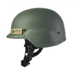 Helmet PASGT NIJ IIIA. Material: UHMWPE (ultra-high molecular weight polyethylene). Color: Olive - Image 2