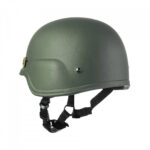 Helmet PASGT NIJ IIIA. Material: UHMWPE (ultra-high molecular weight polyethylene). Color: Olive - Image 3