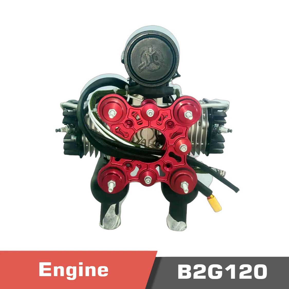 B2G120.temp_.2.jpg B2G120 Gasoline Engine, 2 Cylinder, 2 Stroke, 120cc Engine, 10.6HP power - Image 1