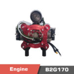 B2G170 Gasoline Engine, 2 Cylinder, 2 Stroke, 170cc Engine, 14.5HP power - Image 4