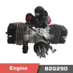 B2G290 Gasoline Engine, 2 Cylinder, 2 Stroke, 290cc Engine, 24HP power - Image 2