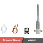 CUAV Airspeed Sensor MS4525 with Pitot Tube - Image 3