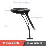CUAV NEO GPS V2 with 3D - Image 3