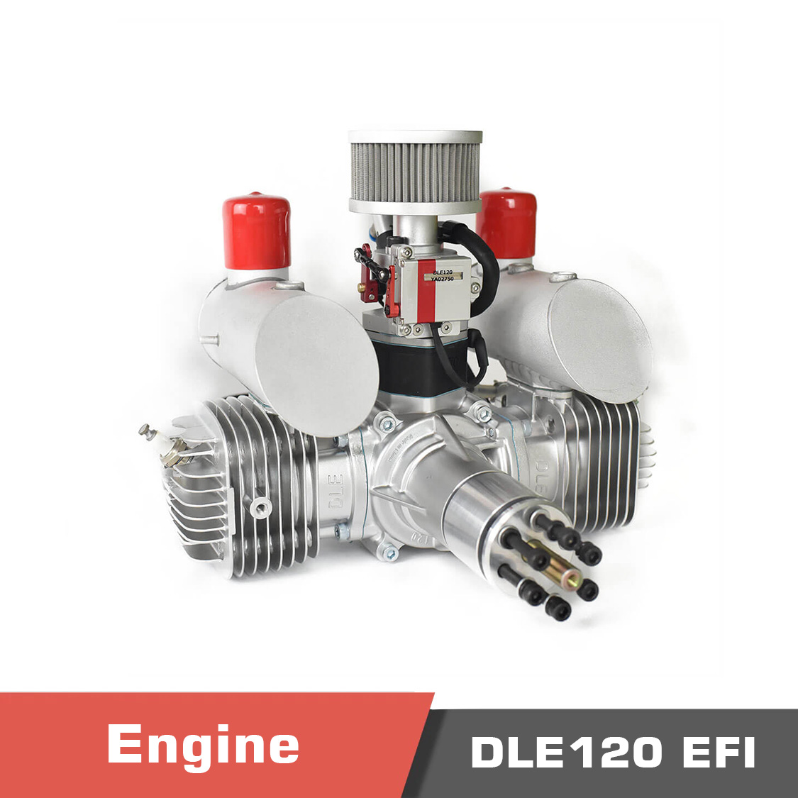 DLE120-EFI.temp_.1.jpg DLE 120 EFI Engine | 12 horsepower @ 8500 rpm | 26.5kg static thrust - Image 1
