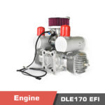 DLE 170 EFI Engine | 17.5 horsepower @ 8500 rpm | 35kg static thrust - Image 3
