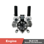 DLE170 Engine, with Integrated Starter and Generator - Image 2