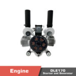 DLE170 Engine, with Integrated Starter and Generator - Image 3