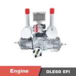 DLE 60 EFI Engine | 7 horsepower @ 8500 rpm | 15.2kg static thrust - Image 2