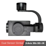 Dual Sensor Tracking Camera Gimbal Z30TIR50 / Night Vision - Image 4