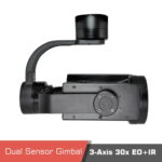 Dual Sensor Tracking Camera Gimbal Z30TIR50 / Night Vision - Image 5