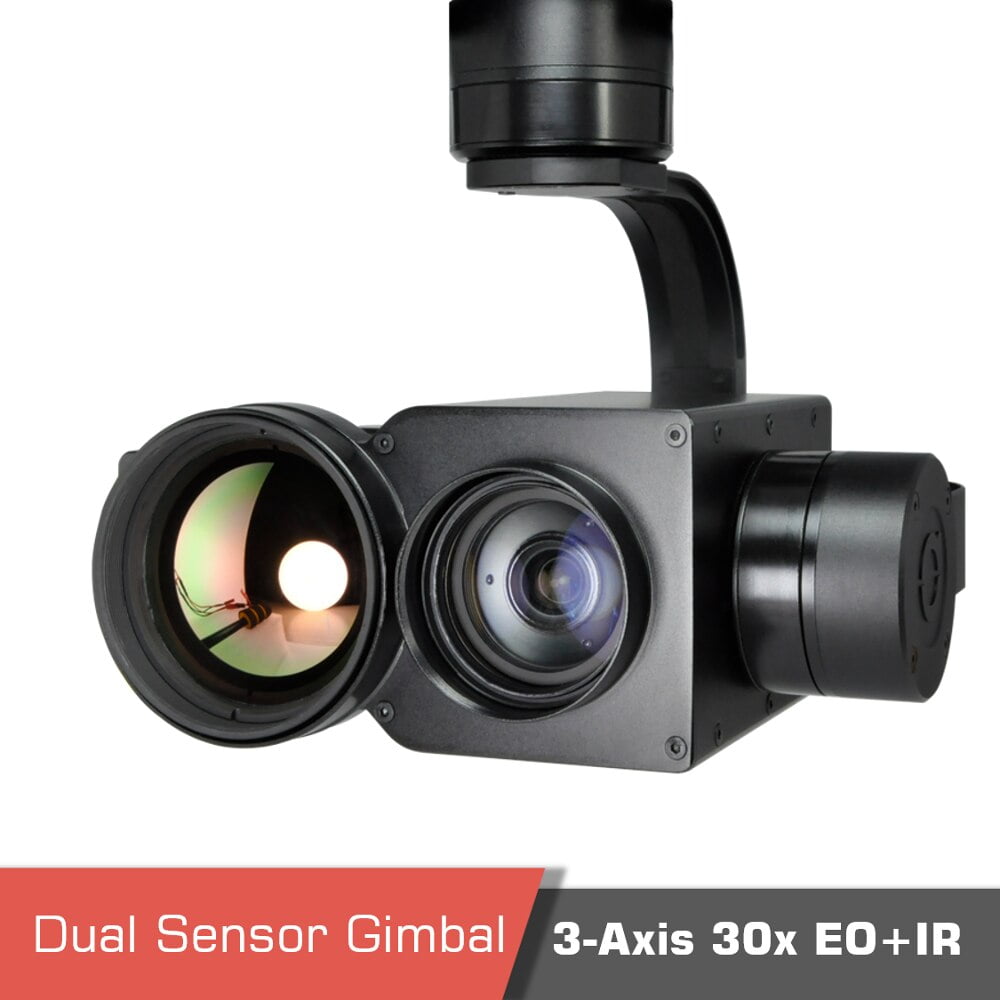 Dual-Sensor-Tracking-Camera-Gimbal-Z30TIR50-Night-Vision.jpg Dual Sensor Tracking Camera Gimbal Z30TIR50 / Night Vision - Image 1