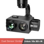 Gimbal Z10TIR Dual Sensor Thermal Camera - Image 2