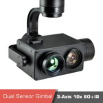 Gimbal Z10TIR Dual Sensor Thermal Camera - Image 4