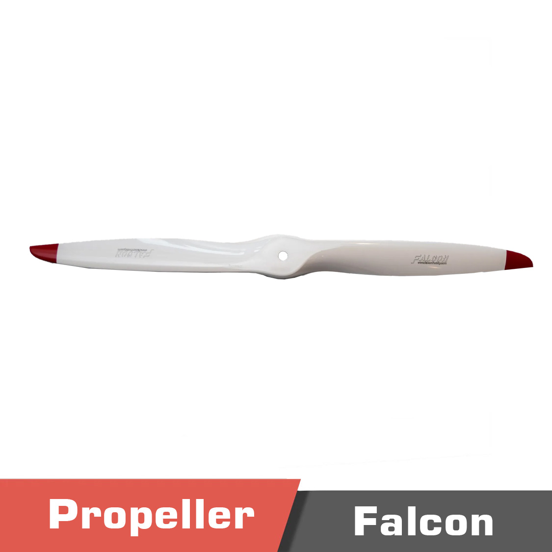 Falcon.temp_.6.jpg Falcon Gas Two Blade White/Red Tip Carbon Propeller - Image 1