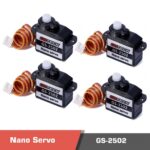 GoTECK Micro Servo Motor DC GS-2502 Nano Servomotor - Image 2