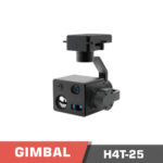 Gimbal Camera | Model H4T-25 | 10x EO + IR + LRF + AI Object Tracking – All in One Compact Payload - Image 2