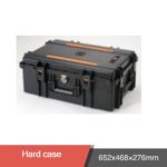 Rugged Hard Case 652×468×276mm External Dimensions