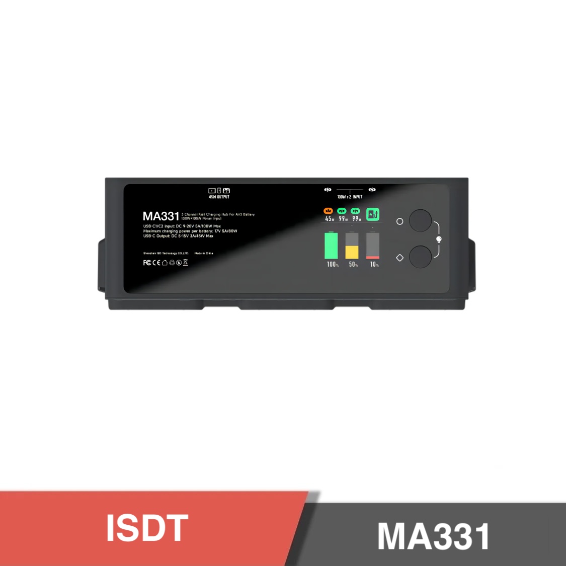 MA331-200w-t1.jpg ISDT MA331 200W Smart Charger for DJI Air3 / DJI Air3S - Image 1