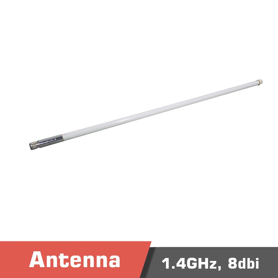 MFA-14G8DT4.jpg MFA-14G8D 1.4GHz 8dBi Omnidirectional Antenna - Image 1