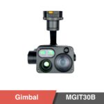 MGIT30B Gimbal Camera, Dual EO with 640×512 Thermal Sensor and 1800m Laser range finder